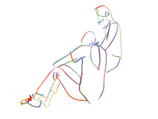 Beach vacation tan sand sea love story