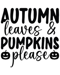 Autumn Leaves and Pumpkins Please eps