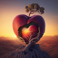 heart in the sky