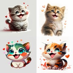 set of cats
