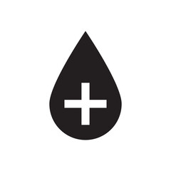 Obraz premium water medicine icon vector