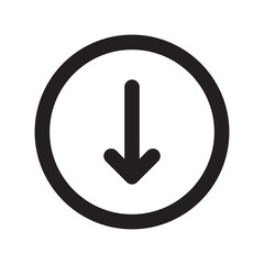 down arrow icon