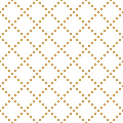 Seamless luxury pattern with gold dotsted  rhombus repeat dotted line pattern design for decoration,wrap,cover,card , png with transparent background.