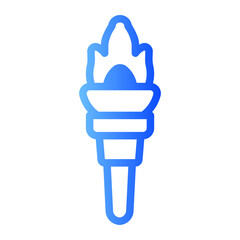 torch gradient icon