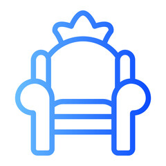 throne gradient icon