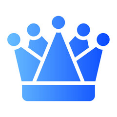 crown gradient icon