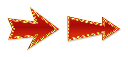 Vegas Billboard Frame Banner Arrow © Grunge Designs