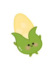 corn cartoon