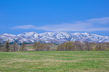 早春のニセコ