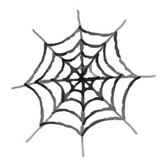 Spider web Halloween Clip art Element Transparent Background
