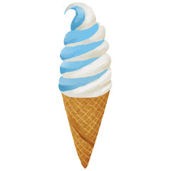 Tasty Ice Cream Clip art Element Transparent Background