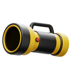 Torch Diving Equipment 3D Icon