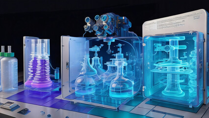 Unveil the possibilities of advanced biotechnology. Generated AI