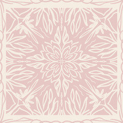 pink cream abstract ornate background design