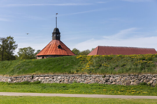 Russia. Приозерск. The ancient stone fortress of Korela.
