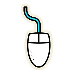 computer mouse illustration