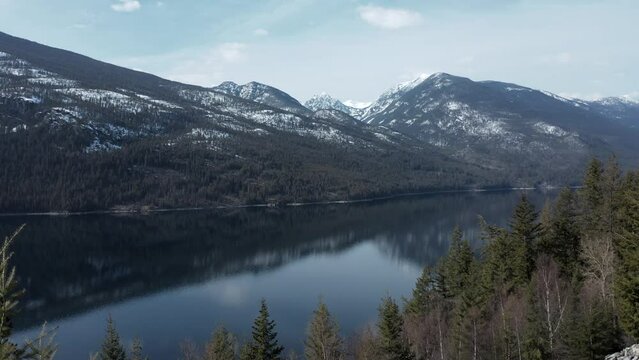 Drone's Perspective: Spectacular Slocan Lake Aerials"