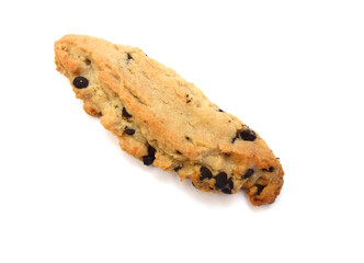 Sweet cookies isolated on a white background