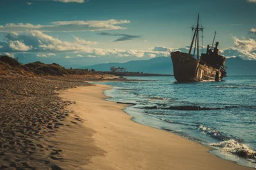  The famous shipwreck near Gythio Greece © Voyagerix