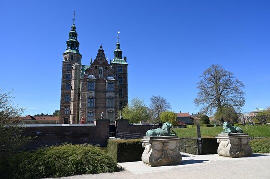 Copenhague, Danemark, 9 mai 2023 : Château de Rosenborg dans la ville de Copenhague
