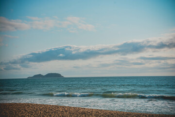 beach and sea