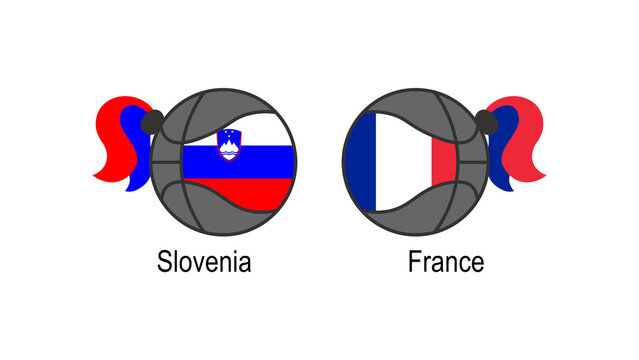22. Women Basketball Group C Match: Slovenia  vs  France