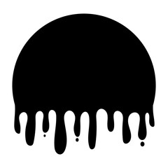 circle blood drips element