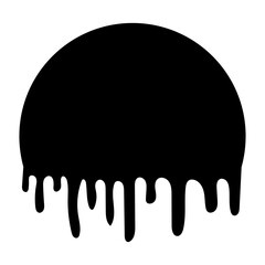 circle blood drips element