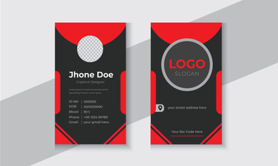 business card template
