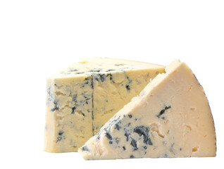 Blue cheese isolated 