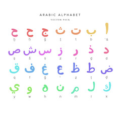 An arabic alphabet