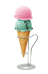 アイスクリームのイラスト リアル 