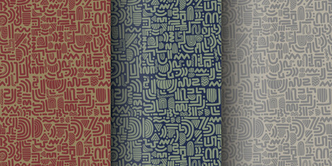 An abstract ethnic pattern