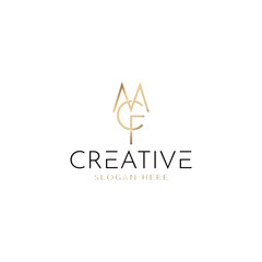 Design a clever monogram MCF initials logo, solutions for brand identity designs for startup companies, individuals, etc, letter M