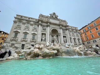 Fontana di Trevi Itália Roma