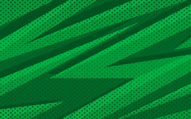 Green abstract background with dot pattern, for sports, gaming themed design