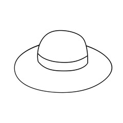 hat line doodle