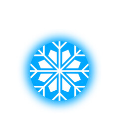 neon light christmas ball