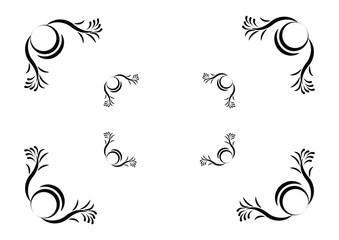 Seamless Line Art Pattern Design, Line Art, Circle Art, Monogram Art, Texture Art Design