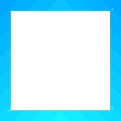 colorful pattern square frame