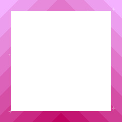colorful pattern square frame