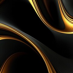 Molten elegance flowing lines and curves luxury background