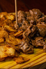 Moela e chips de batata doce 3