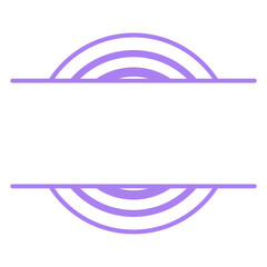 circle pattern monogram