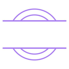 circle pattern monogram
