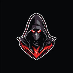 Assassin Mascot Logo Design Ninja Logo Design 