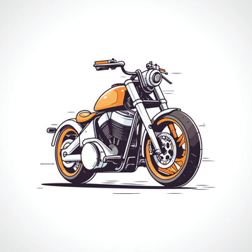 Super Bike Vector Motorcycle Vector Illustration