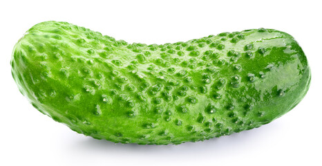 Cucumber isolated on white background