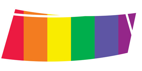 rainbow lgbtq banner