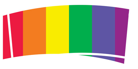 rainbow lgbtq banner